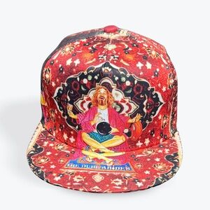 Coen Brothers The Big Lebowski Flat Bill Cap - The Dude Abides Jeff Bridges Hat